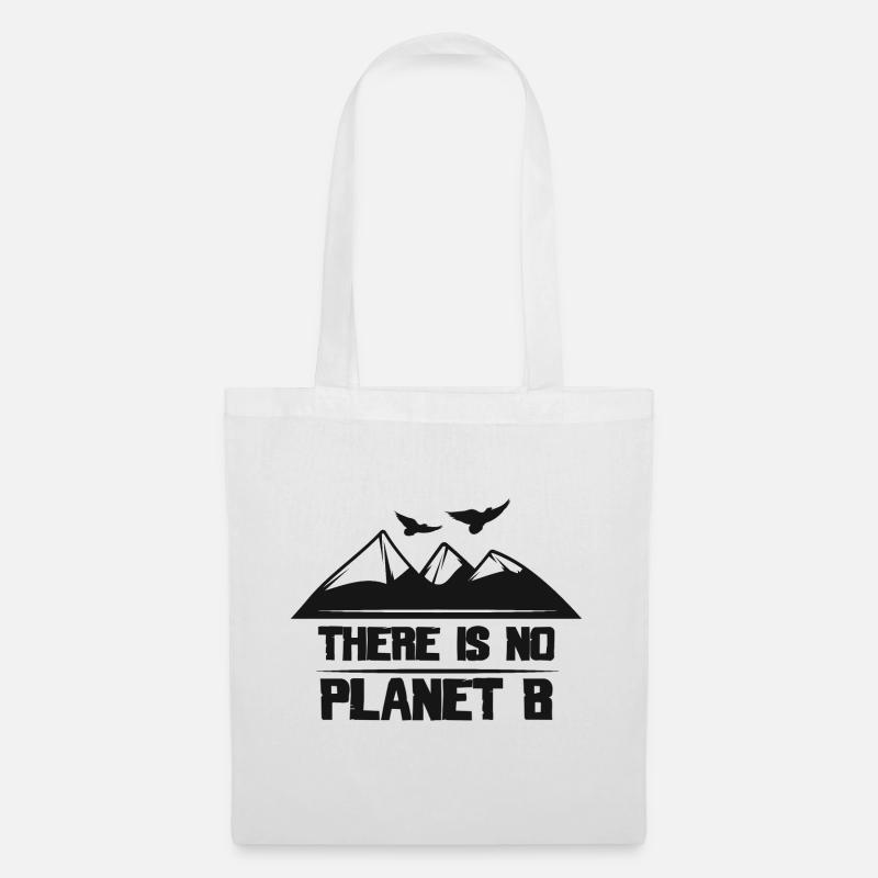 There Is No Planet B - Stoffbeutel - Weiß