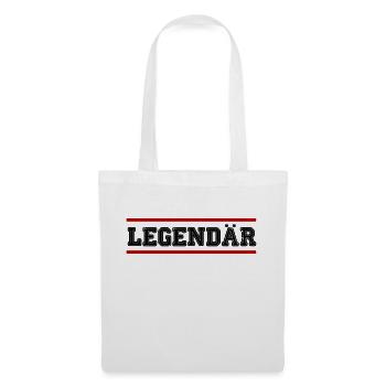 Legendär - Stoffbeutel - Weiß - Vorne