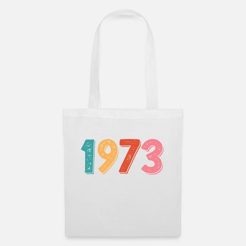 1973 Vintage - Stoffbeutel - Weiß