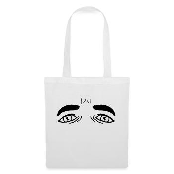 Conception de Crying Sad Eyes - Sac en tissu - blanc - Devant