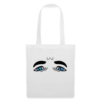 Conception Blue Sad Eyes - Sac en tissu - blanc - Devant