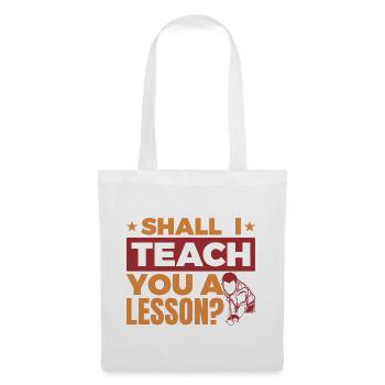 Funny billiard saying - Tote Bag - white - Front