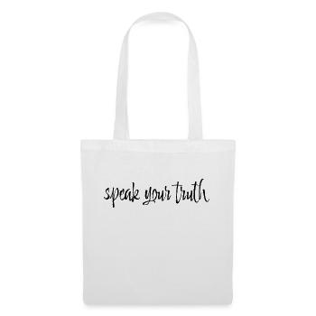 Parlez votreVérité - Sac en tissu - blanc - Devant
