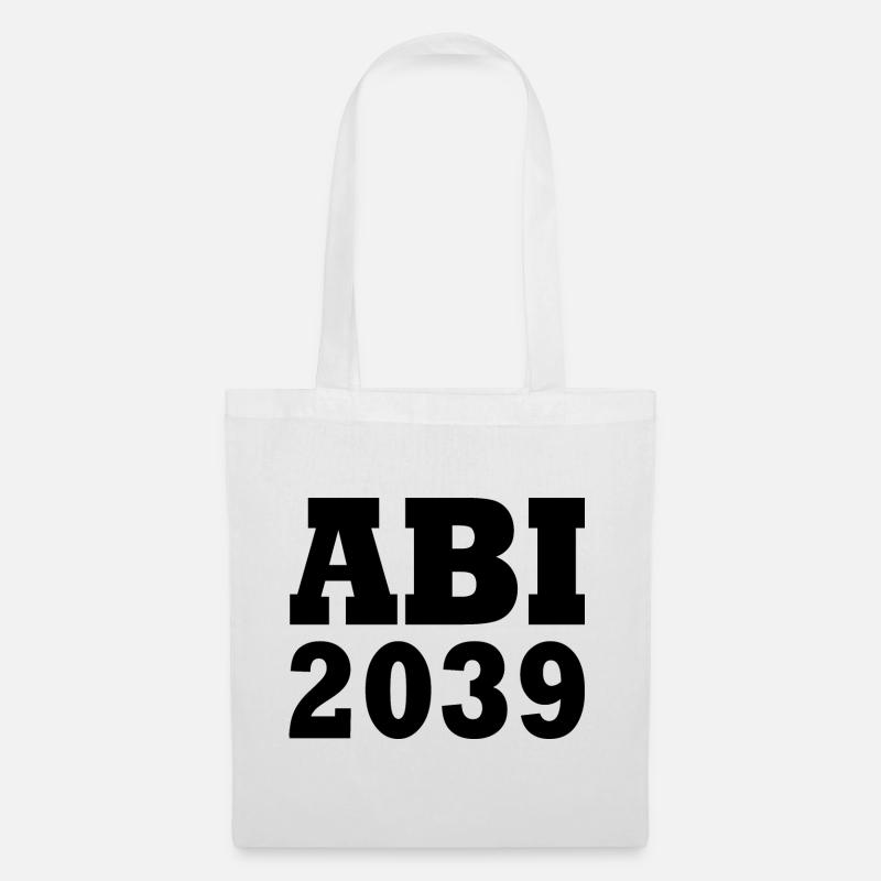 Abi 2039 - Stoffbeutel - Weiß
