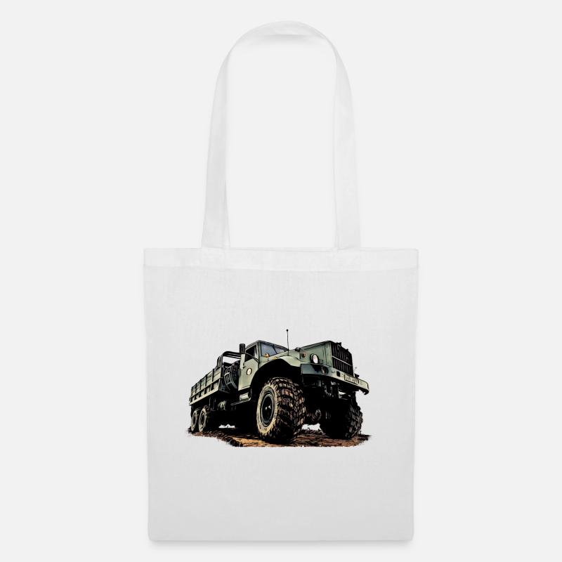 KRAZ LKW - Stoffbeutel - Weiß
