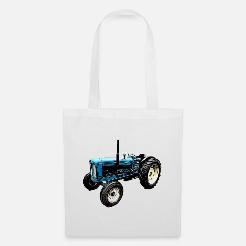 Traktor Super Major 6 - Stoffbeutel - Weiß