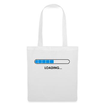 Universal Loading Symbol - Tote Bag - white - Front