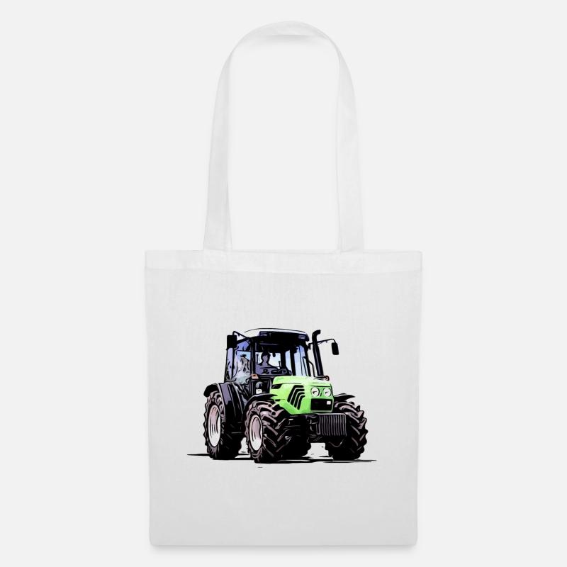 Fahr den Deutz Traktor 60 70 80 | Agro - Stoffbeutel - Weiß