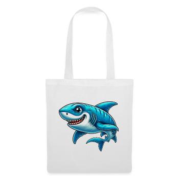 Shark - Tote Bag - white - Front
