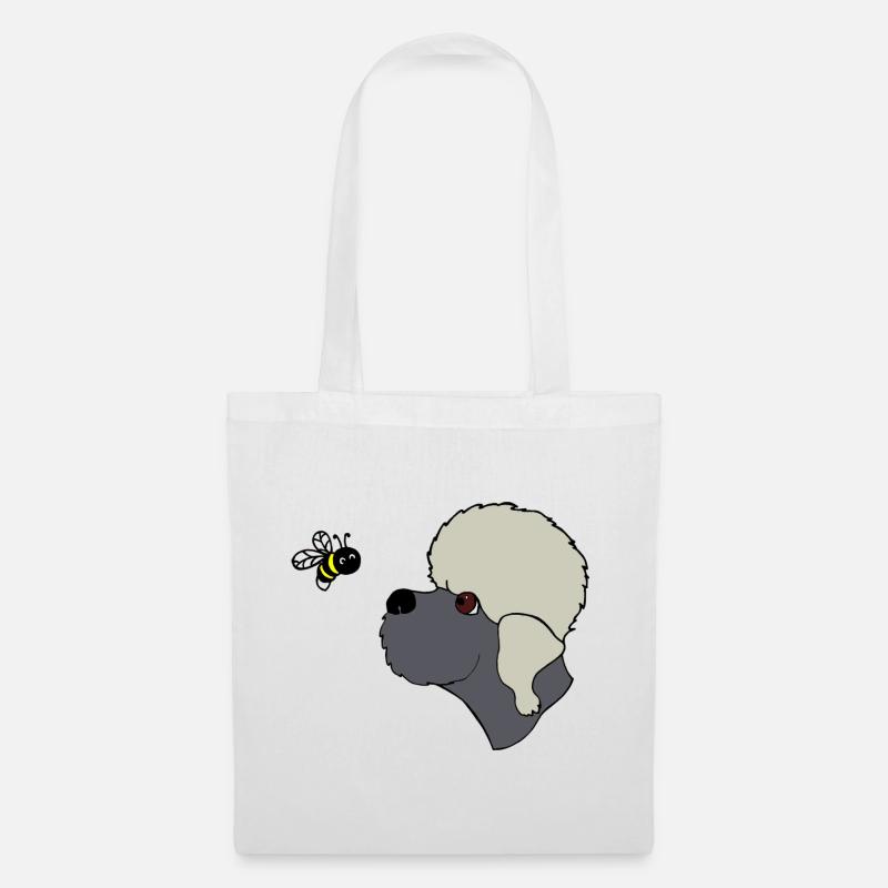 Dandie et Bumblebee - Sac en tissu - blanc