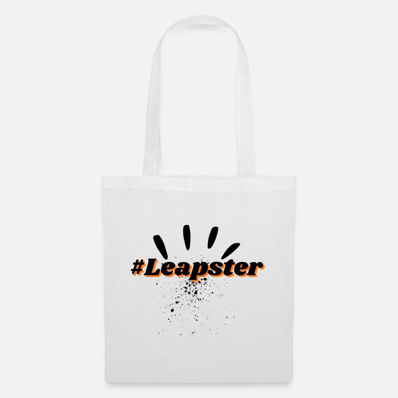 Hatch Tag Leapster Slogan - Stoffbeutel - Weiß