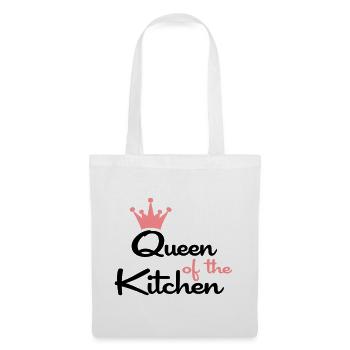 T-Shirts für Frauen die gern kochen - Stoffbeutel - Weiß - Vorne