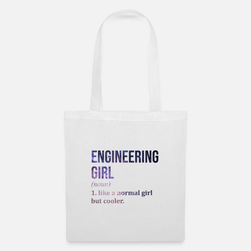 Ingenieur - Stoffbeutel - Weiß
