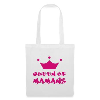 The Queen of Moms - Mother's Day - Tote Bag - white - Front