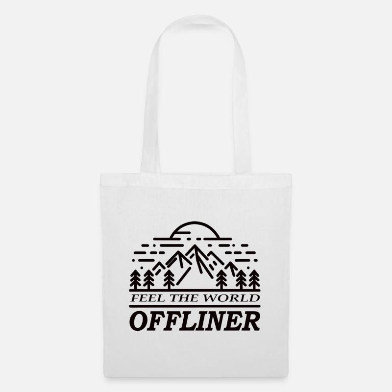 OFF Feel The World - Tote Bag - white