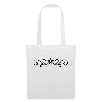 Ornament Element Line - Tote Bag - white - Front