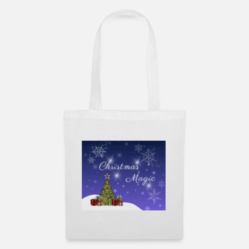 Christmas Magic – Zauberhafte Weihnachtszeit - Stoffbeutel - Weiß