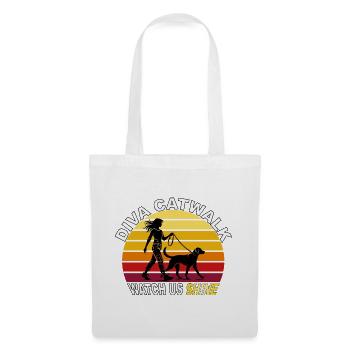 Diva Catwalk - Watch Us Shine Retro - Tote Bag - white - Front