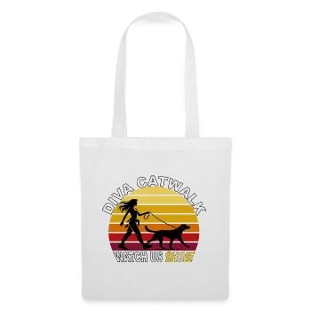 Diva Catwalk - Watch Us Shine Retro - Tote Bag - white - Front