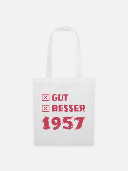 1957 - Stoffbeutel - Weiß