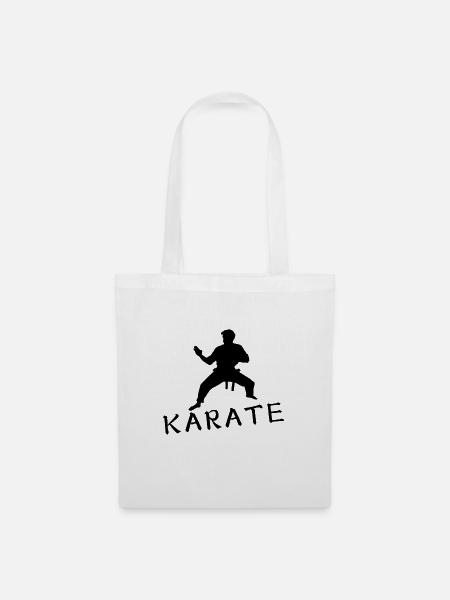 Karate - Stoffbeutel - Weiß