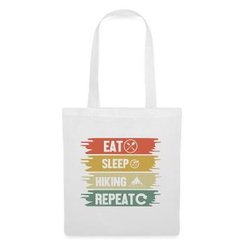 Hiking Mountain Trail Backpacking Outdoors Poaching - Tote Bag - white - Front