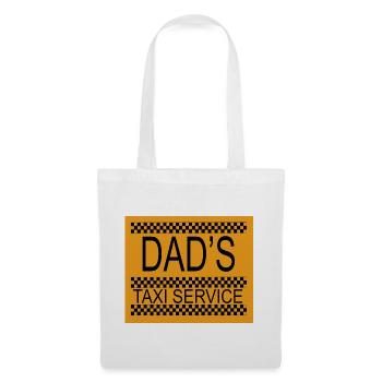 Dad's taxi service - Tote Bag - white - Front