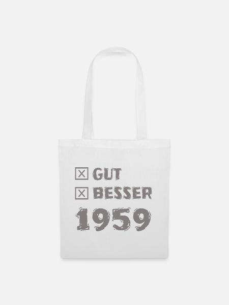 Besser 1959 - Stoffbeutel - Weiß
