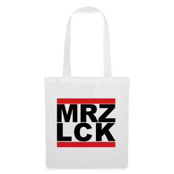 MRZ LCK - Stoffbeutel - Weiß - Vorne