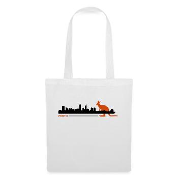 perth2 - Sac en tissu - blanc - Devant