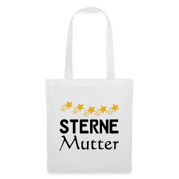 Sterne Mutter Mama Muttertag Familie Geschenk - Stoffbeutel - Weiß - Vorne
