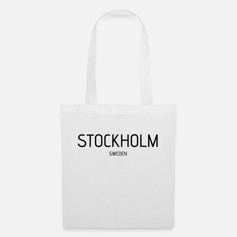 stockholm - Stoffbeutel - Weiß