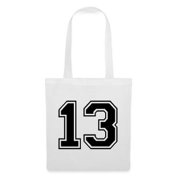 13 - Sac en tissu - blanc - Devant