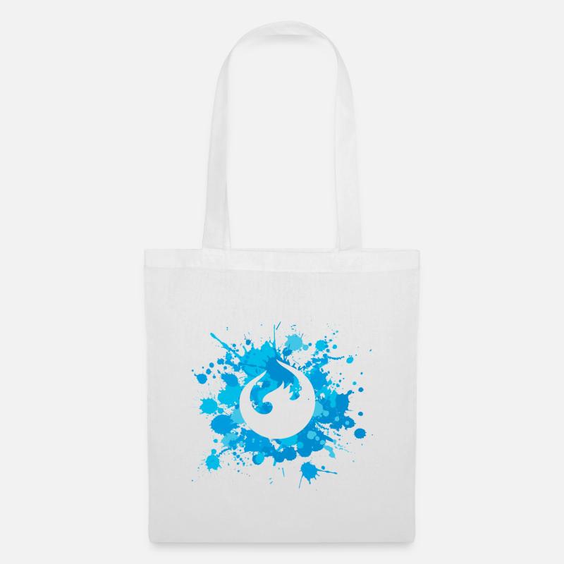 UI5 Phoenix Splash Blue - Sac en tissu - blanc