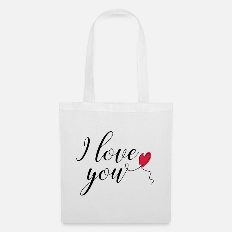 Ich liebe dich - Tote Bag - white