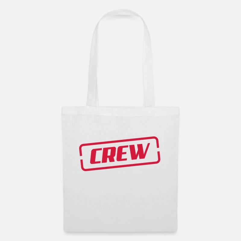 crew - Stoffbeutel - Weiß