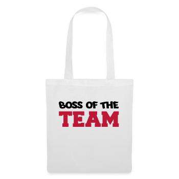 boss_of_the_team02 - Sac en tissu - blanc - Devant