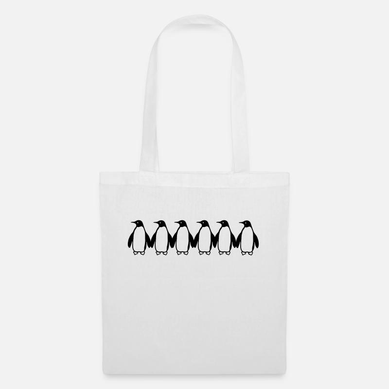 Pinguine - Tote Bag - white