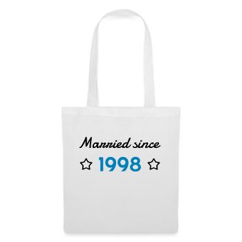 1998 - Birthday Wedding - Marriage - Love - Wife - Tote Bag - white - Front