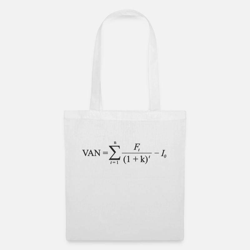 van - Tote Bag - white