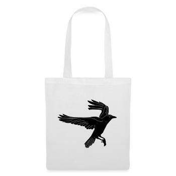Raven - Tote Bag - white - Front