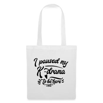 K-Pop K-Drama Kpop Kdrama Hallyu Korea South Korea - Tote Bag - white - Front
