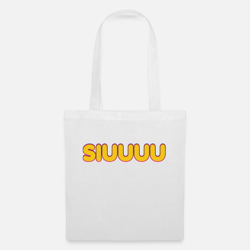 Siuuuuu - Stoffbeutel - Weiß