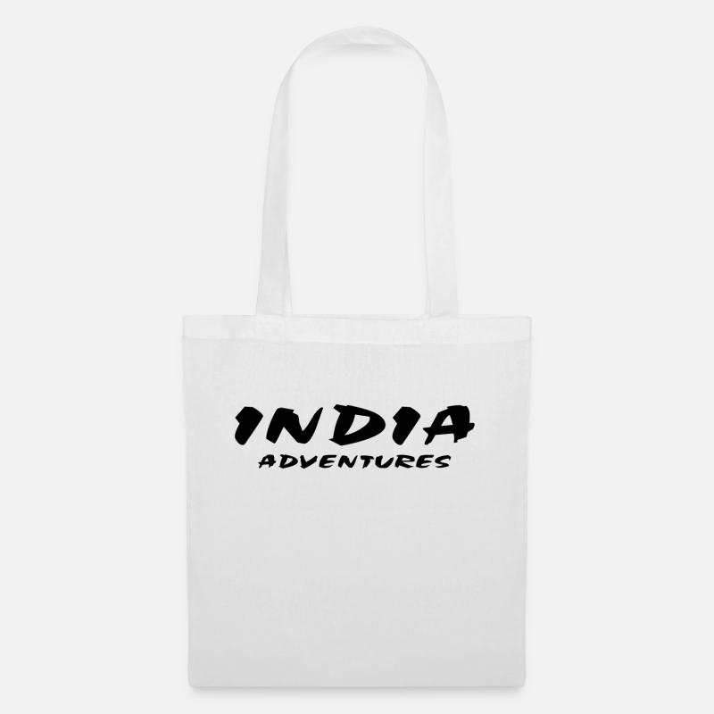 Inde - Sac en tissu - blanc