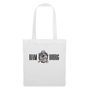 Hambourg - Sac en tissu - blanc - Devant