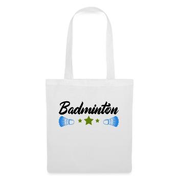 badminton - Sac en tissu - blanc - Devant