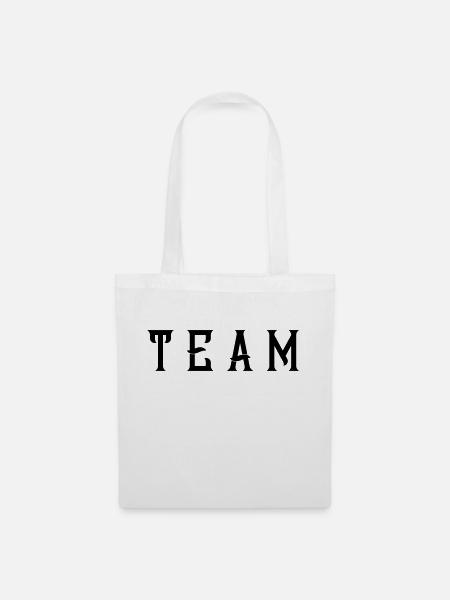 team - Stoffbeutel - Weiß