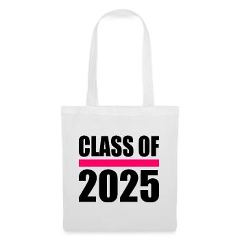 Class of 2025 - Stoffbeutel - Weiß - Vorne