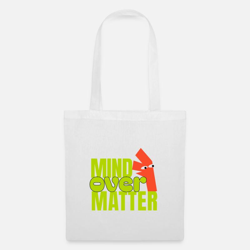 Mind Over Matter - Tote Bag - white