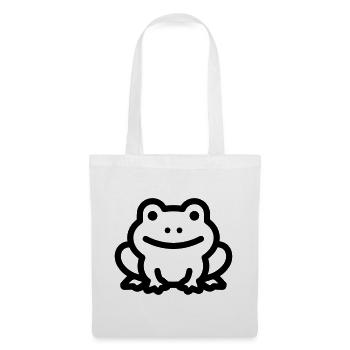 frog - Tote Bag - white - Front